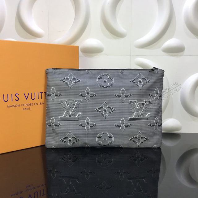 LV包 LV手包 M68777 LouisVuitton2054系列 雙面手拿包 LV新款帆布手包  ydh3351